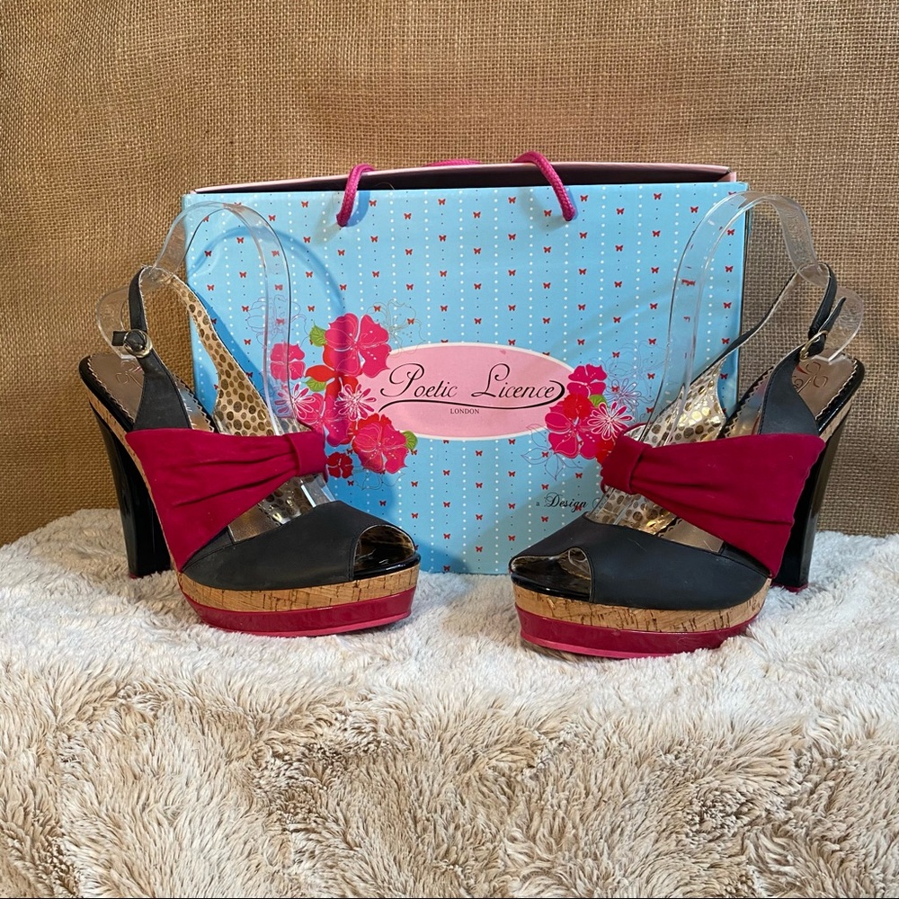Poetic License heels- from London.